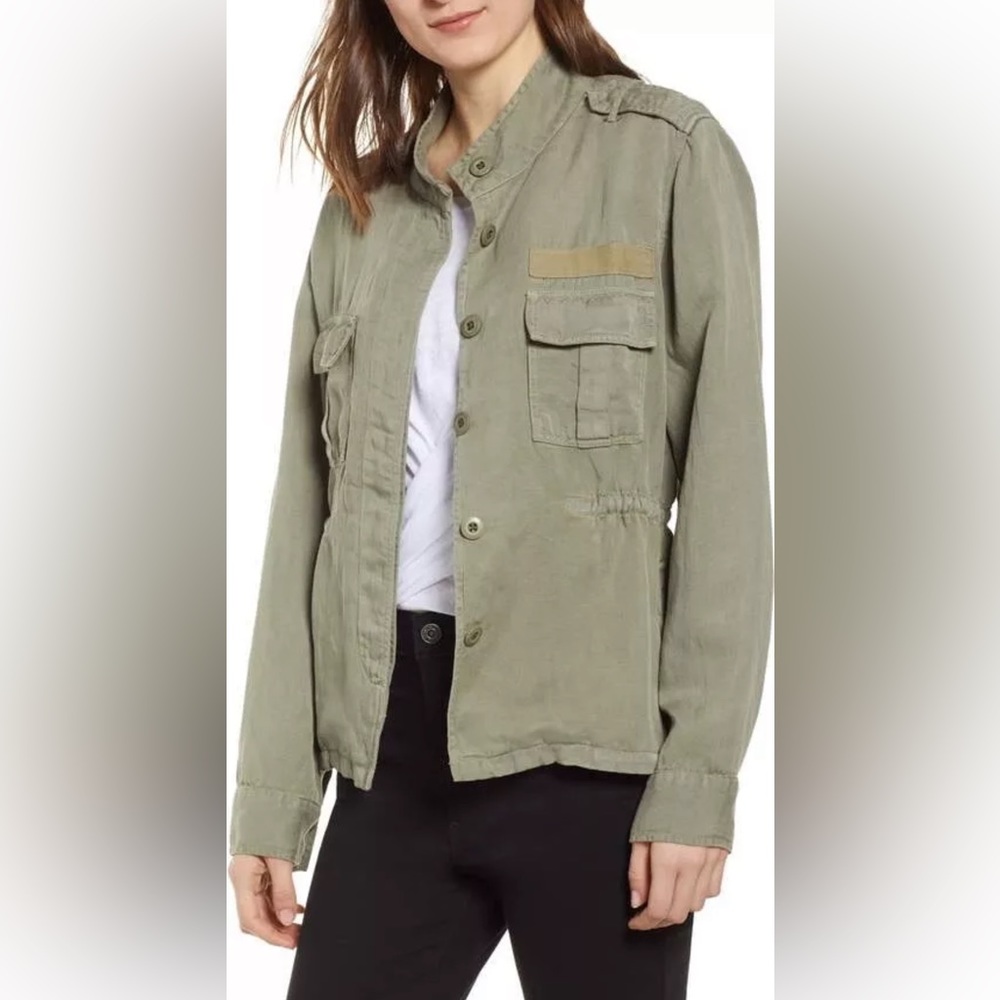 Rails "Sahara" Sage Color Lightweight Military Ja… - image 1